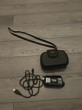 Vivitar Compact HD Camcorder in Black with Carry Case
